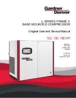 Preview for 1 page of Gardner Denver L Series Original User And Service Manual