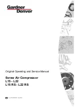 Gardner Denver L15 Original Operating Manual preview