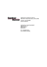 Preview for 60 page of Gardner Denver L15 Original Operating Manual