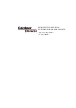 Preview for 72 page of Gardner Denver L160 110A V2 User Manual