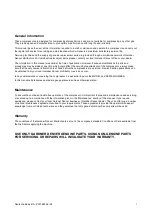 Preview for 3 page of Gardner Denver L30RS User And Service Manual