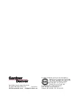 Предварительный просмотр 69 страницы Gardner Denver PUREAIR EWC99C Operating And Service Manual