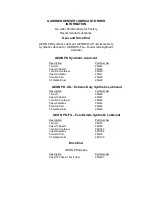 Preview for 3 page of Gardner Denver RBS 15 Service Manual And Parts List