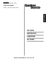 Preview for 1 page of Gardner Denver RCD Series Instruction Manual