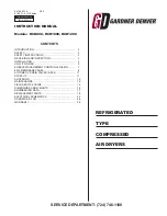 Preview for 1 page of Gardner Denver RCD1000 Instruction Manual