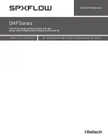 Gardner Denver SPX FLOW DHP Series Instruction Manual preview