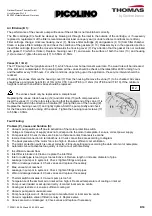 Preview for 8 page of Gardner Denver THOMAS PICOLINO VTE 10 Operation Manual