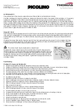 Preview for 8 page of Gardner Denver THOMAS PICOLINO VTE 3 Operation Manual