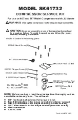 Preview for 1 page of Gardner Denver THOMAS SK61732 Manual