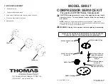 Gardner Denver THOMAS SK927 Quick Start Manual preview