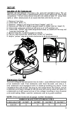 Preview for 5 page of Gardner Denver Thomas ULTRA AIR-PAC T-30HP Owner'S Manual And Operating Instructions