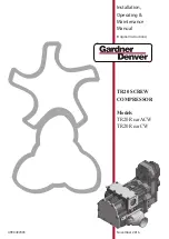 Gardner Denver TR20 Rear ACW Installation Operating & Maintenance Manual preview