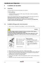 Preview for 16 page of Gardner Denver WELCH chemvac P 12 Z Operation Manual