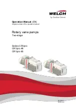 Предварительный просмотр 1 страницы Gardner Denver WELCH CRVpro Series Operation Manual