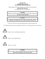 Preview for 2 page of Gardner Denver Welch DUOSEAL 1400B-01 Owner'S Manual