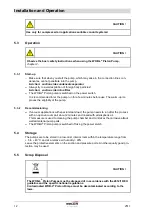 Предварительный просмотр 12 страницы Gardner Denver Welch WOB-L 2511B-02 Operation Manual