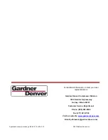 Preview for 42 page of Gardner Denver Wittig RFW 150 DV Operating And Service Manual