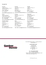 Preview for 26 page of Gardner Denver Wittig SLS 34 Operating Manual And Spare Parts List