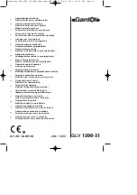 Preview for 1 page of Gardol 34.205.03 Original Operating Instructions