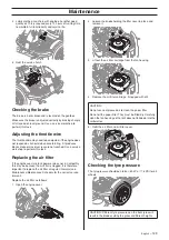 Preview for 21 page of Gardol G125-85F Operator'S Manual