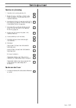 Preview for 61 page of Gardol G125-85F Operator'S Manual