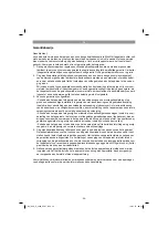 Preview for 52 page of Gardol GLH-E 2540 Operating Instructions Manual