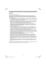 Preview for 68 page of Gardol GLH-E 2540 Operating Instructions Manual