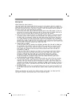 Preview for 76 page of Gardol GLH-E 2540 Operating Instructions Manual