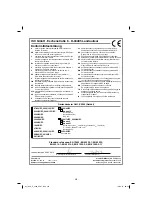 Preview for 207 page of Gardol GLH-E 2540 Operating Instructions Manual