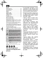 Preview for 24 page of Gardol GVL-M-1800-37 Manual