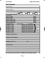 Preview for 3 page of GARDTEC 800 User Instructions