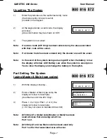 Предварительный просмотр 8 страницы GARDTEC 800 User Instructions