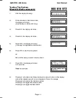 Предварительный просмотр 12 страницы GARDTEC 800 User Instructions