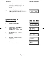 Preview for 13 page of GARDTEC 800 User Instructions