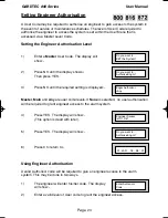 Preview for 24 page of GARDTEC 800 User Instructions