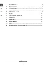 Preview for 6 page of GARDTECH GT19001 Manual