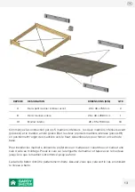 Preview for 13 page of GARDY SHELTER 22191 Assembly Instructions Manual