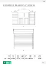 Preview for 27 page of GARDY SHELTER PRIMO 302028 Assembly Instructions Manual