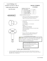 Предварительный просмотр 2 страницы Gared 151651461 Assembly/Installation Instructions