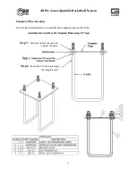 Предварительный просмотр 8 страницы Gared GP12A72DM Installation, Operation And Maintenance Instructions