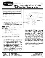 Garelick 19853 Installation Instructions preview