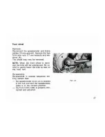 Предварительный просмотр 27 страницы Garelli Monza GT Owner'S Manual