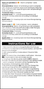 Preview for 13 page of Garett Beauty Lift Eye Pro User Manual