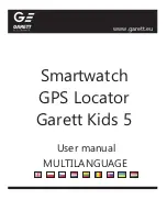 Preview for 1 page of Garett Kids 5 User Manual