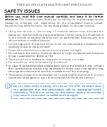 Preview for 2 page of Garett Kids Cloud 4G User Manual