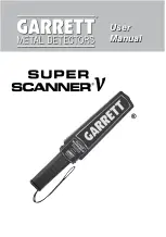Garett SUPER SCANNER V User Manual preview