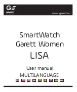 Garett Women LISA User Manual preview