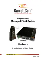 Предварительный просмотр 1 страницы GarettCom Magnum 6KQ Installation And User Manual