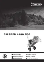 Garland 1480 TQG Instruction Manual preview