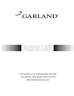 Garland 3.5 KW Parts List предпросмотр